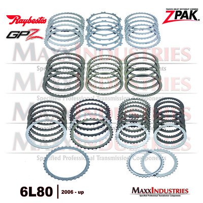 6L80 Transmission Frictions AND Steels Clutch Packs w/Z Paks® GPZ