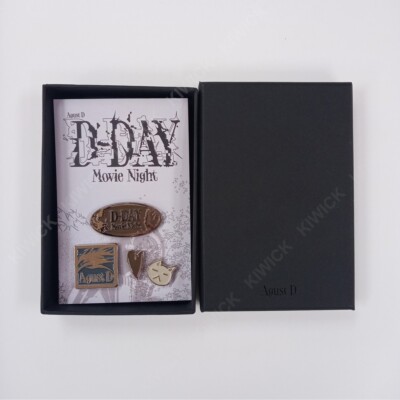 BTS SUGA D-DAY MOVIE NIGHT GIFT PHOTOCARD PHOTO CARD TICKET PINS