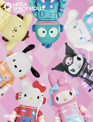 Original MEGA SPACE MOLLY 400% Sanrio Family Series Blind Box