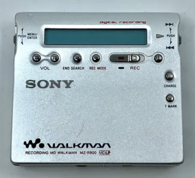 Sony MD Walkman - Portable MiniDisc Player - Silver (MZ-R900/S) | eBay