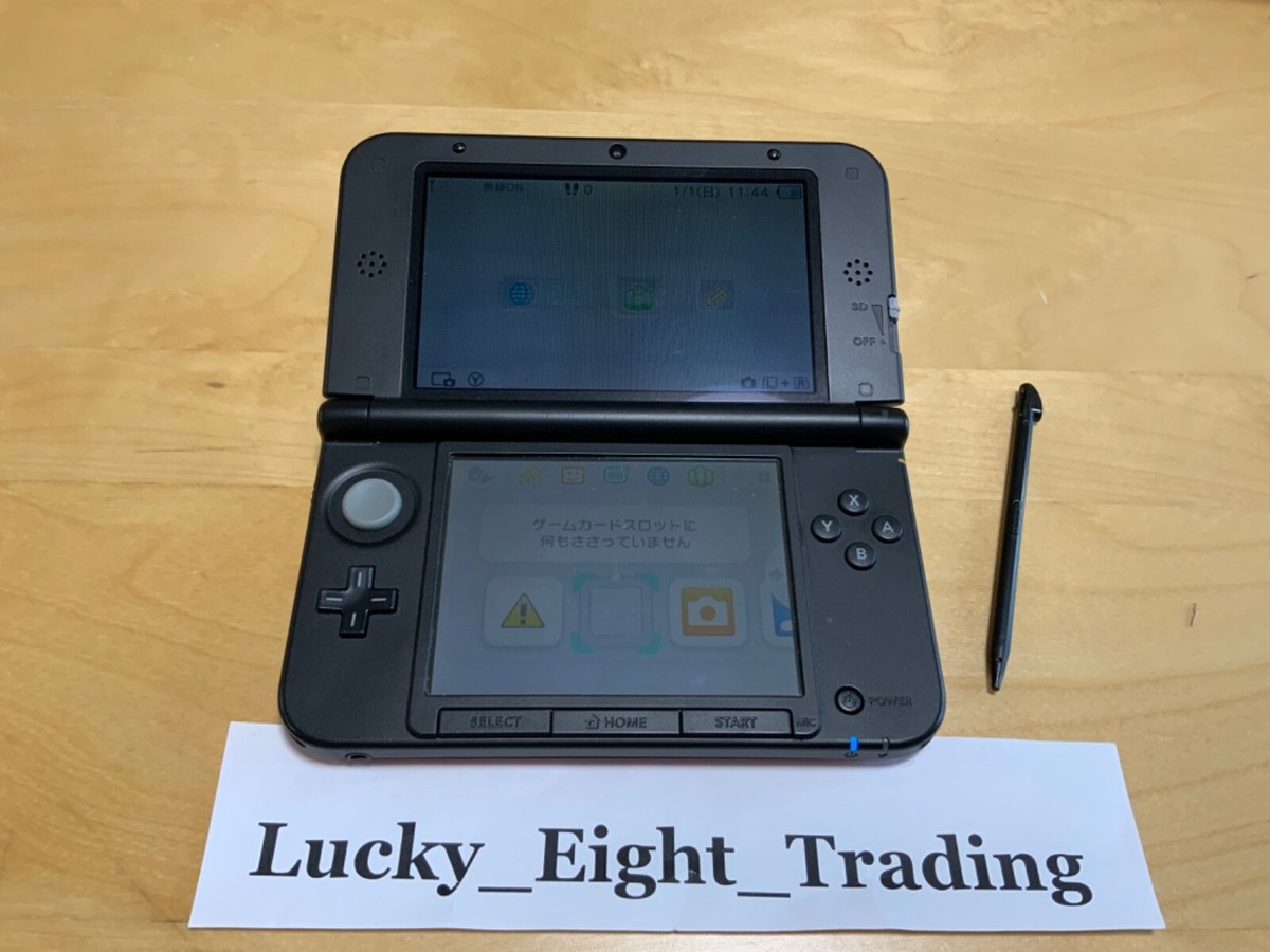 Nintendo 3DS XL LL One Piece R Luffy Red ver Console Box Japanese