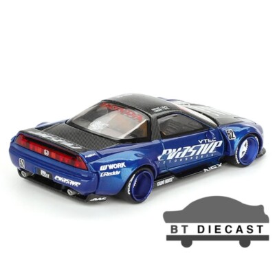 MINI GT x KAIDO HOUSE HONDA NSX EVASIVE V2 1/64 DIECAST BLUE