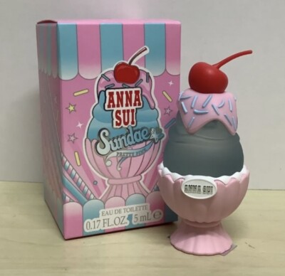 ANNA SUI SUNDAE PRETTY PINK Eau de Toilette EDT 5ml SUNDAE PRETTY