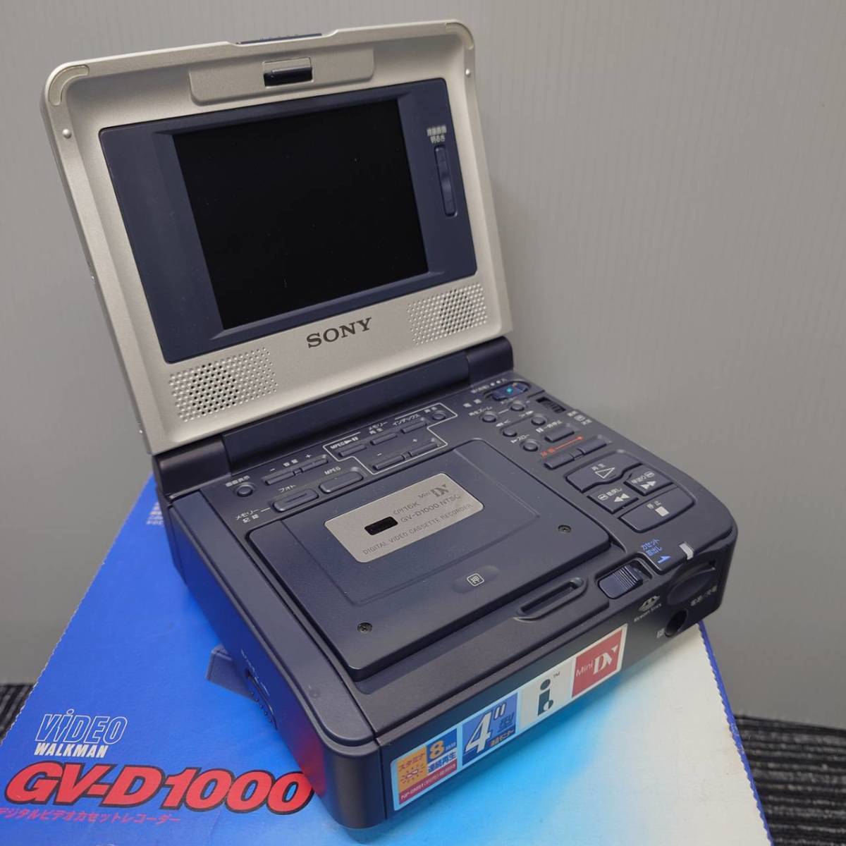 Sony GV-D1000 Video Walkman Mini DV Tape Player with Remote