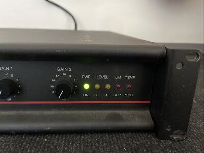 QSC EX-1600 Professional Stereo Power Amplifier 600w pro Kanal