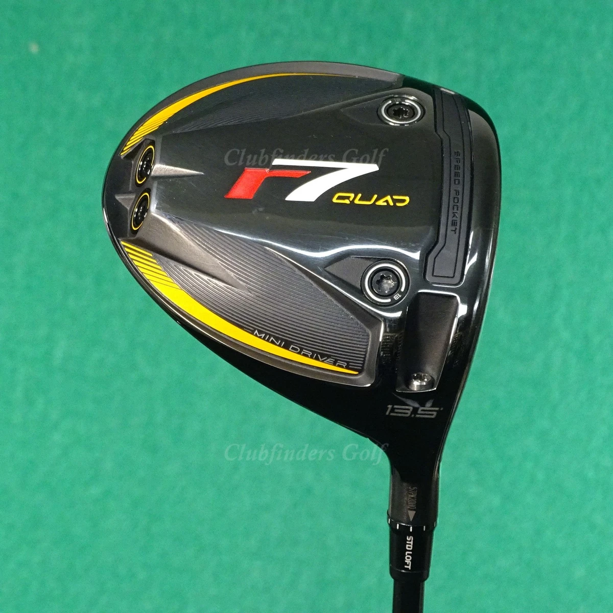 TaylorMade r7 Quad 13.5° Mini Driver Fujikura Speeder MD 6-S