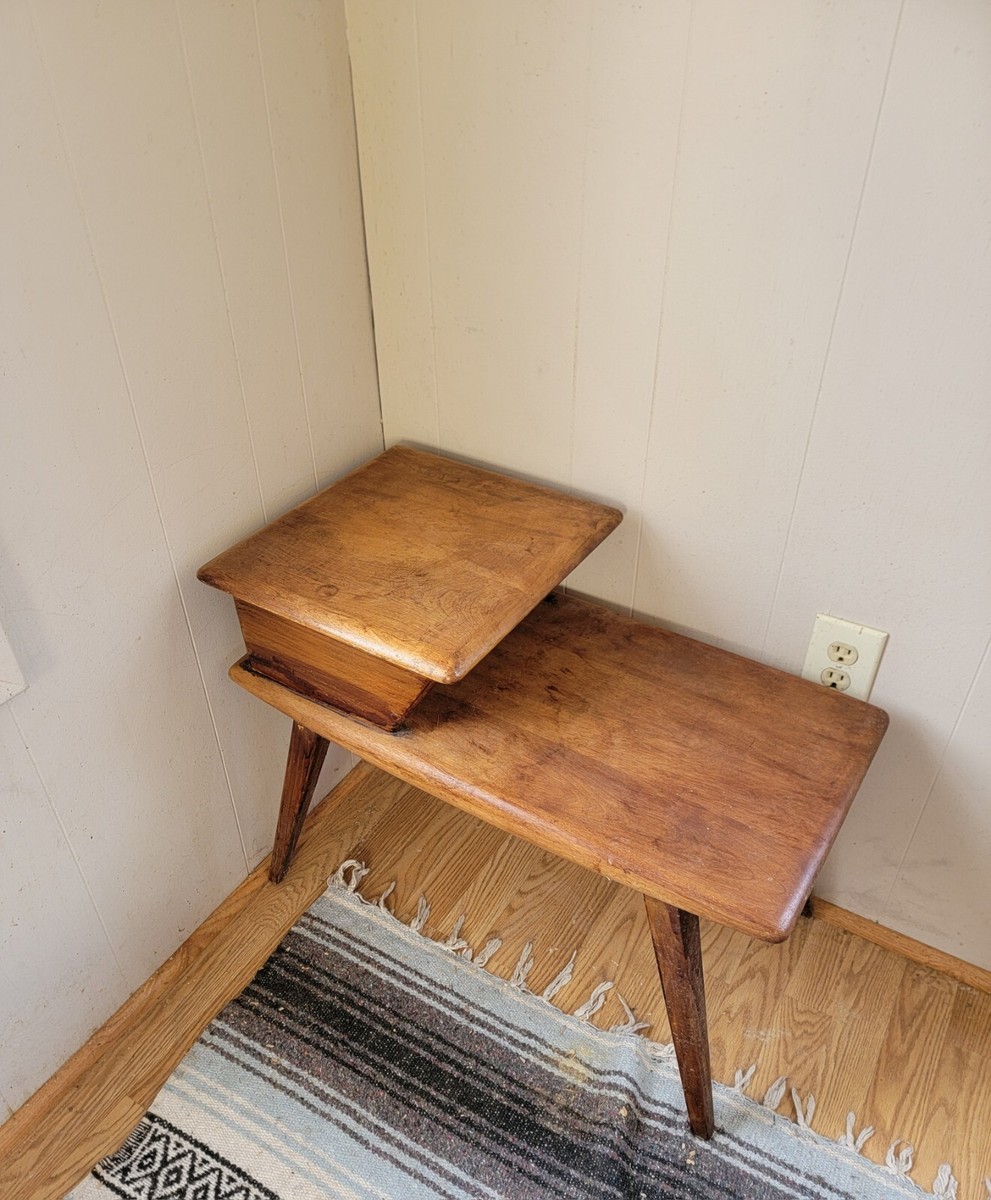 Heywood Wakefield Mid Century End/Side Table | eBay