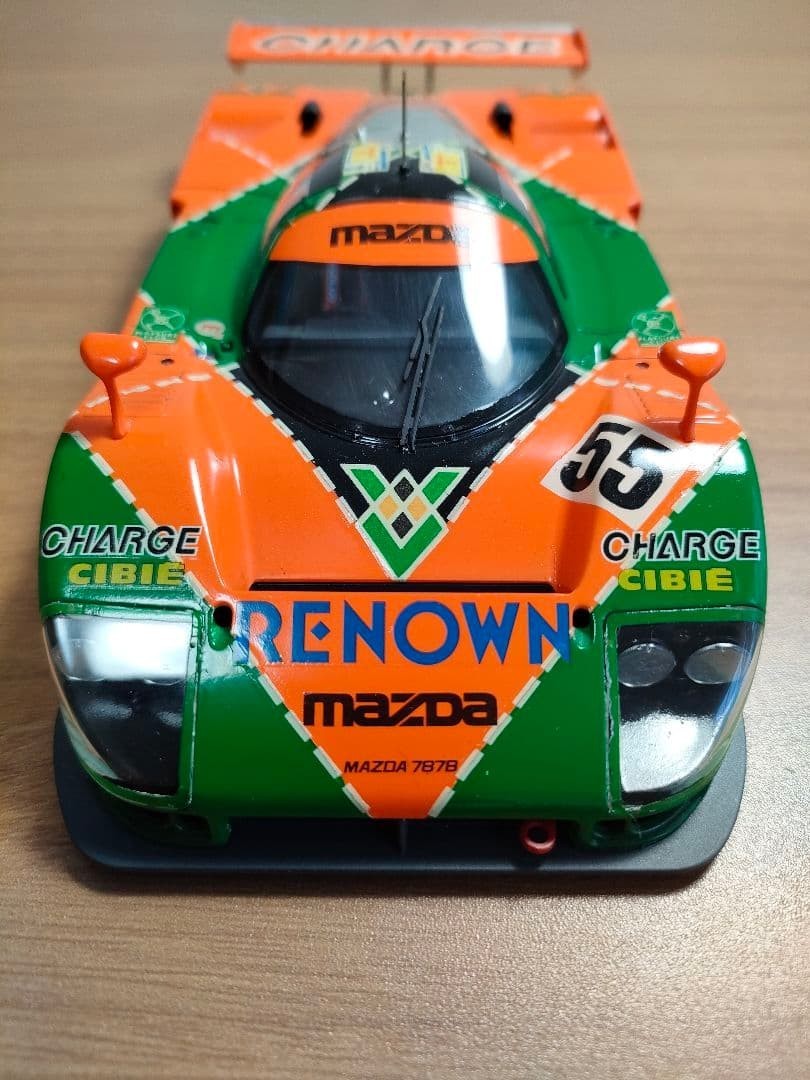 MAZDA 787B Painted Built 1:24 Car TAMIYA Model Kit | eBay