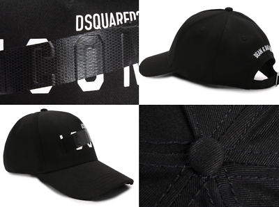 Dsquared2 Hidden Swipe Tape Icon Baseballcap Cap Kappe