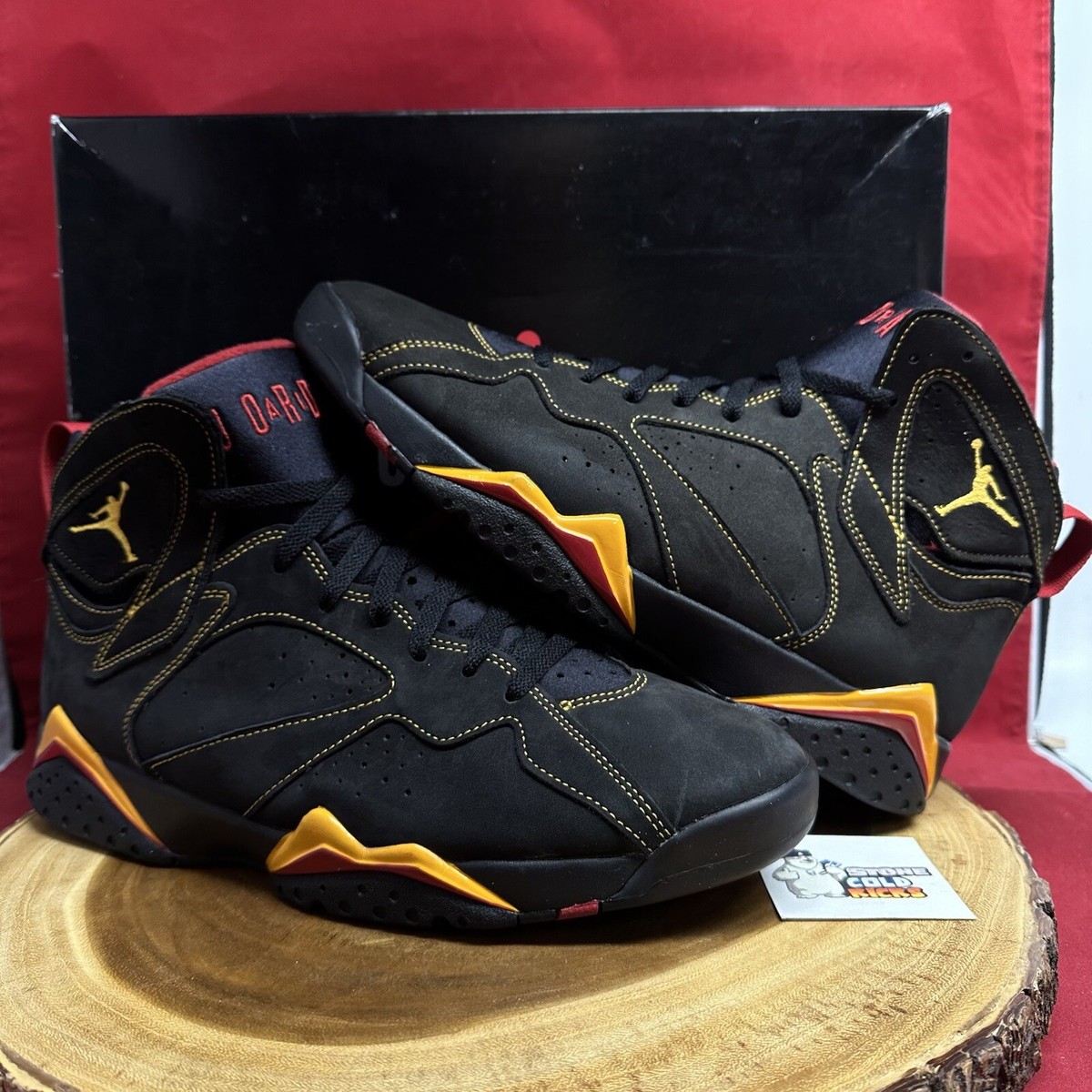 Nike Air Jordan 7 VII Retro Citrus Black Red CU9307-081 Size 12.5