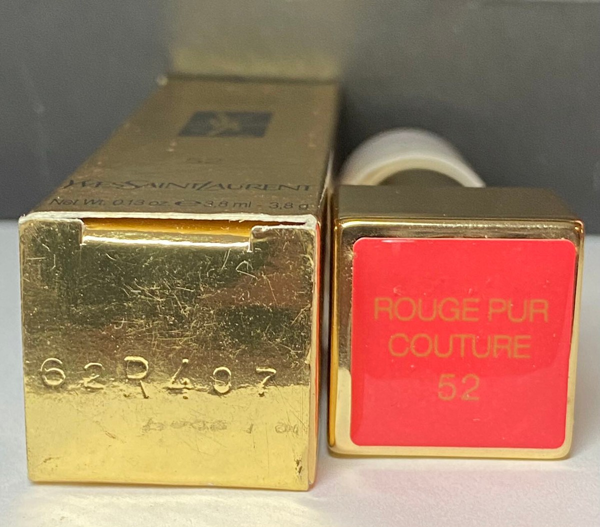 Rouge Pur Couture Satin Lipstick - 52 Rouge Rose by Yves Saint