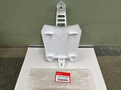 Honda 2013-2021 CRF50F CRF 50 White Front Number Plate 61140-GEL