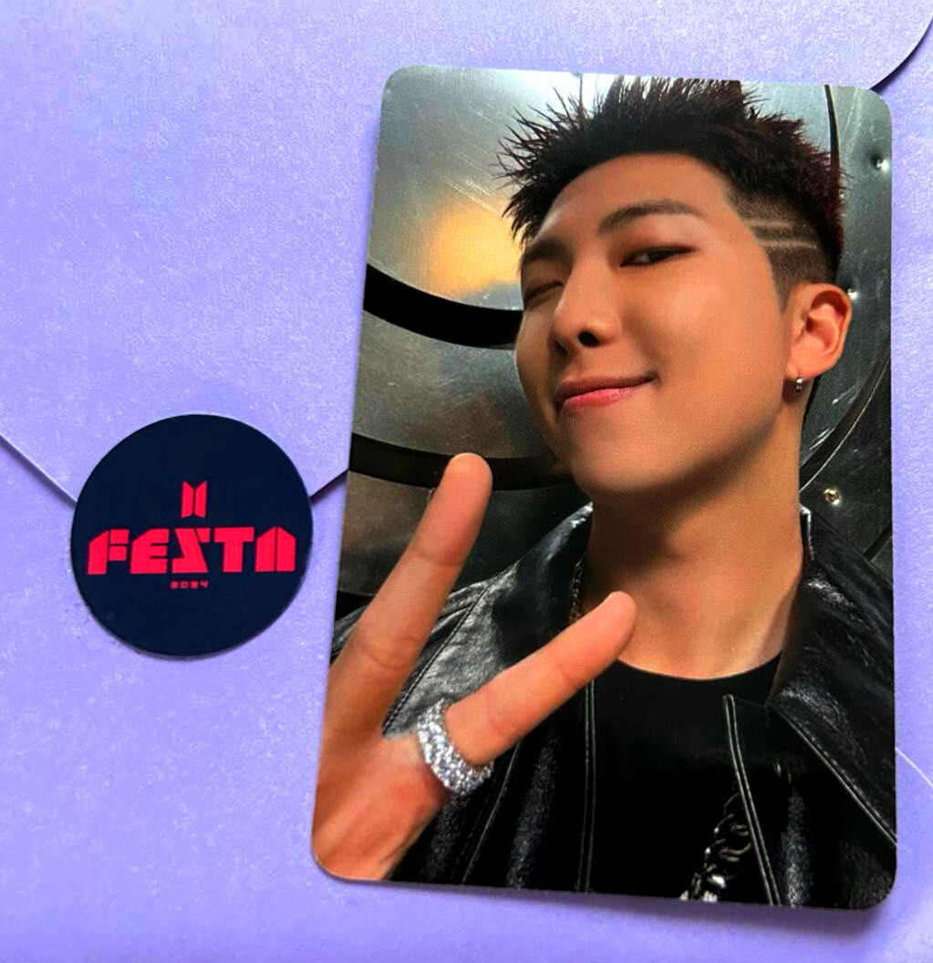 BTS FESTA 2024 ARMY ZONE FC Fanclub Limited Official Photocard | eBay