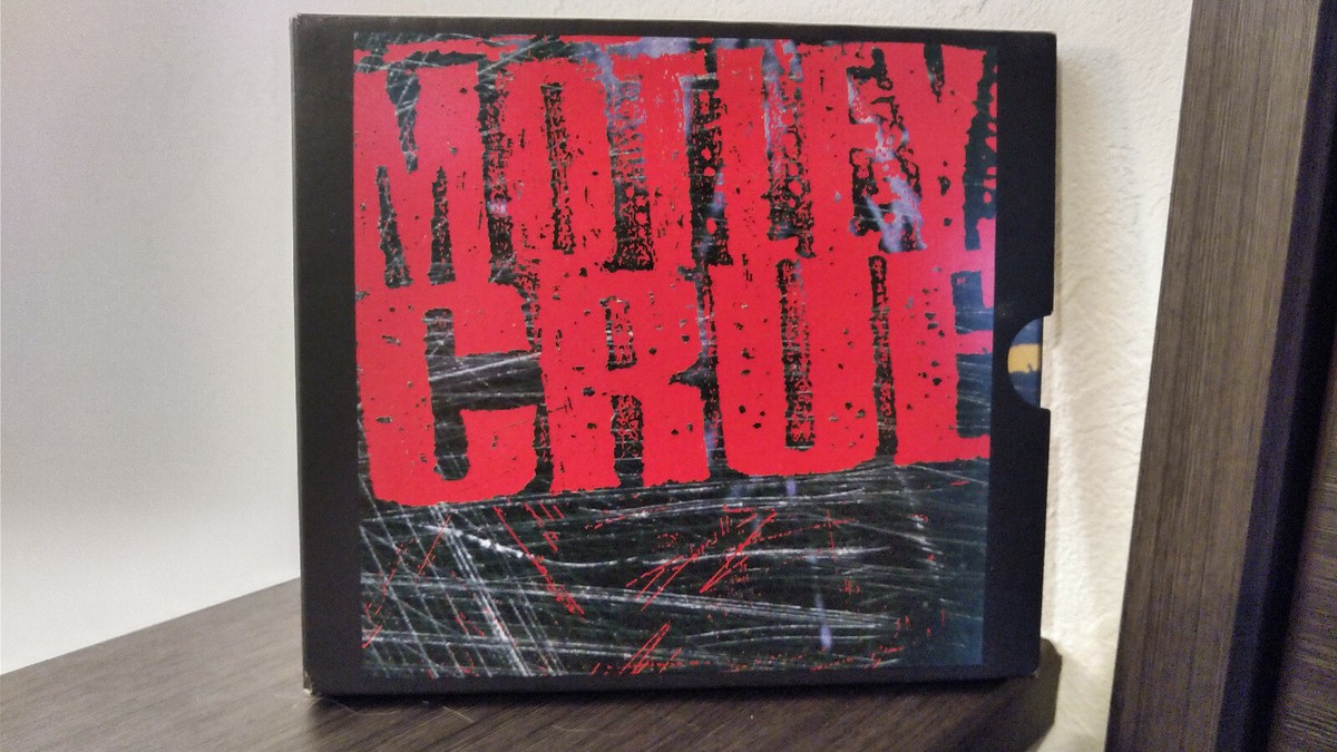 MOTLEY CRUE Japan limited full album 1994(CD,Photo book,sticker) F