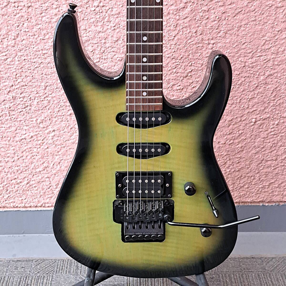 Electric Guitar Bill Lawrence SSH Floyd Rose Type 80% Frets