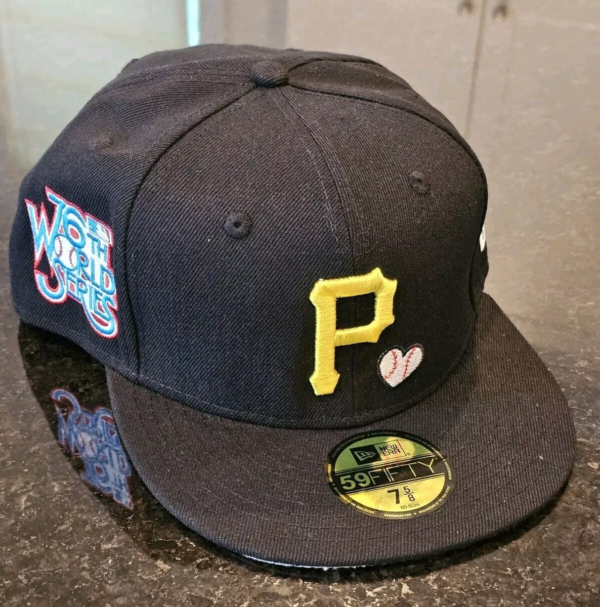 Pittsburgh Pirates New Era 60243667 59Fifty Fitted Hat 7 5/8 Love