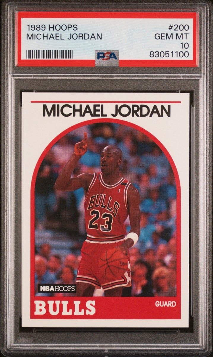 Michael Jordan 1989 Hoops Basketball Card #200 Graded PSA 10 | eBay