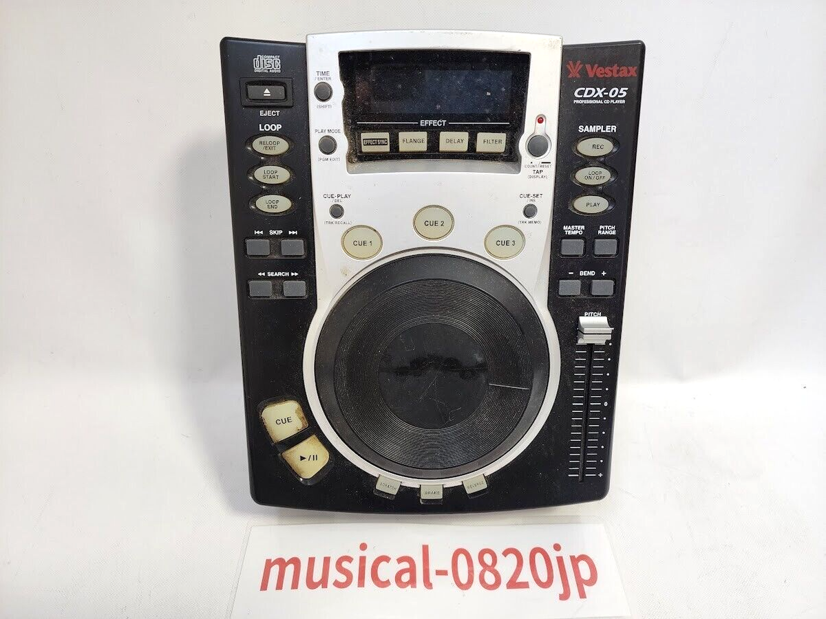 Vestax CDX-05 Professional Turntable Mixing CD Player | eBay