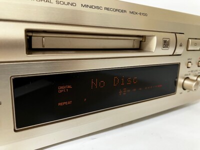 YAMAHA MDX-E100 High Specs MD Deck Recorder Tested Good Working