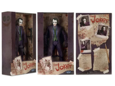 NECA The Dark Knight Joker 1/4 Scale 18 Inch Heath Ledger Batman