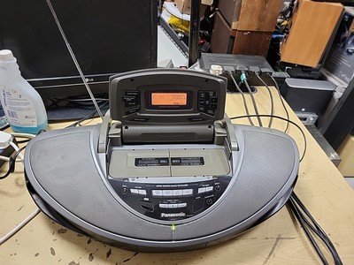 Panasonic RX-ED707 Boombox Cobra Top CD/ Tape/ Tuner - Spares Or