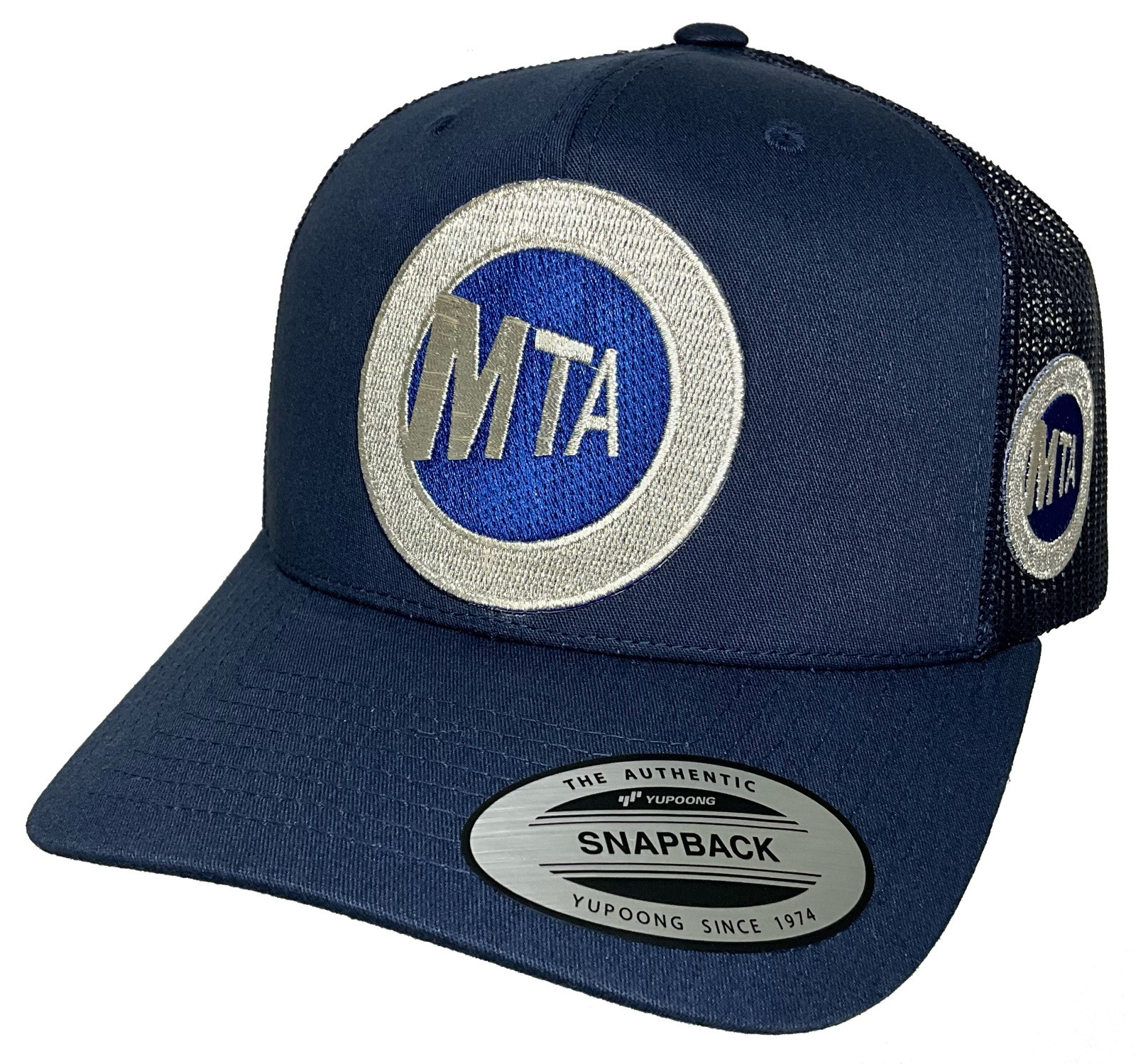 MTA HAT NAVY MESH SNAPBACK NEW YORK CITY TRANSIT HAT | eBay