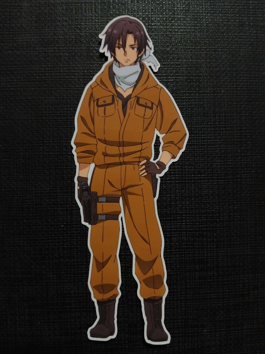 Shinei Nouzen the Reaper from 86 Eighty-Six Glossy Sticker Anime