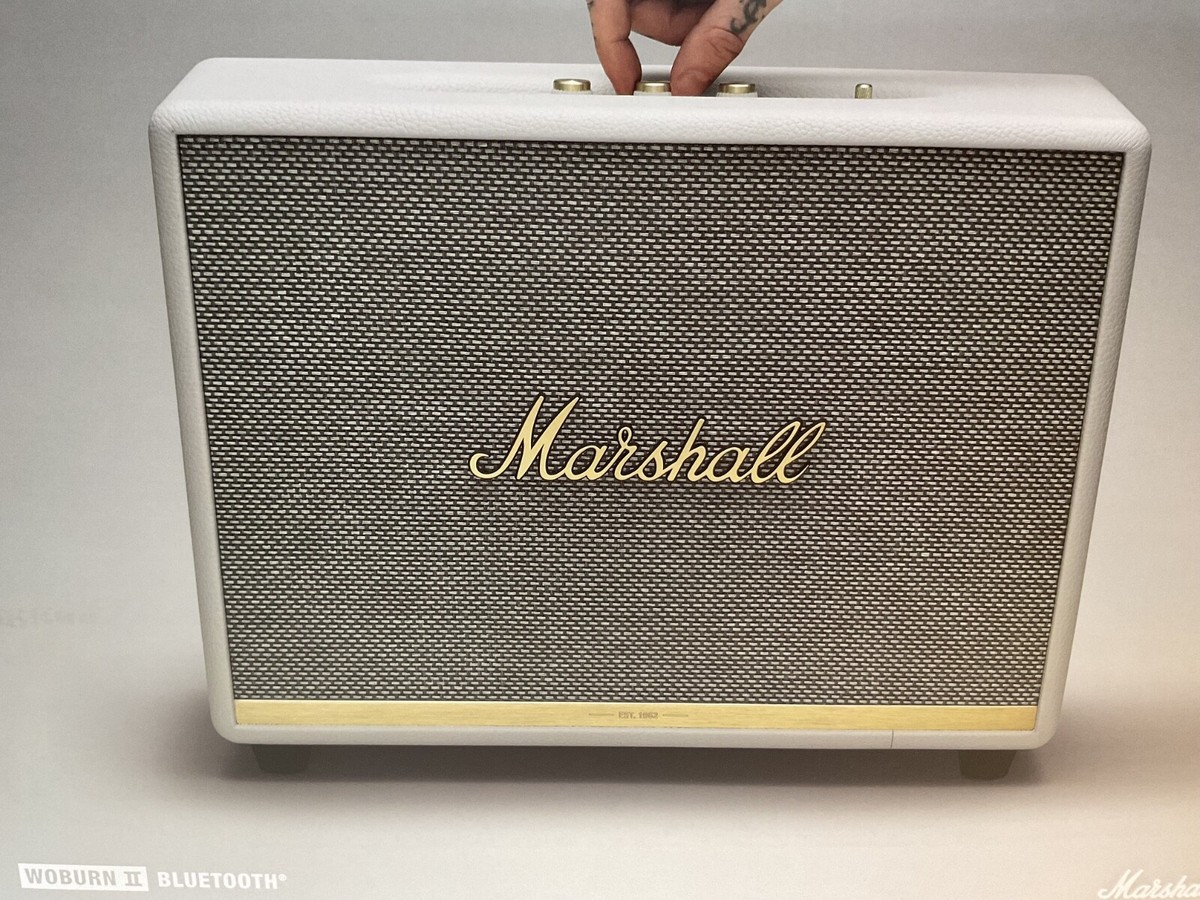 Marshall ワイヤレススピーカー ホワイトWOBURN II Marshall Woburn II