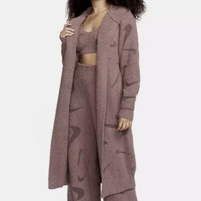 Nike Sportswear Phoenix Cozy Boucle Long Knit Cardigan Size XS NWT