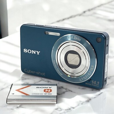 Sony Digital Camera DSC-W350 Cyber Shot 4x Optical Zoom 14.1