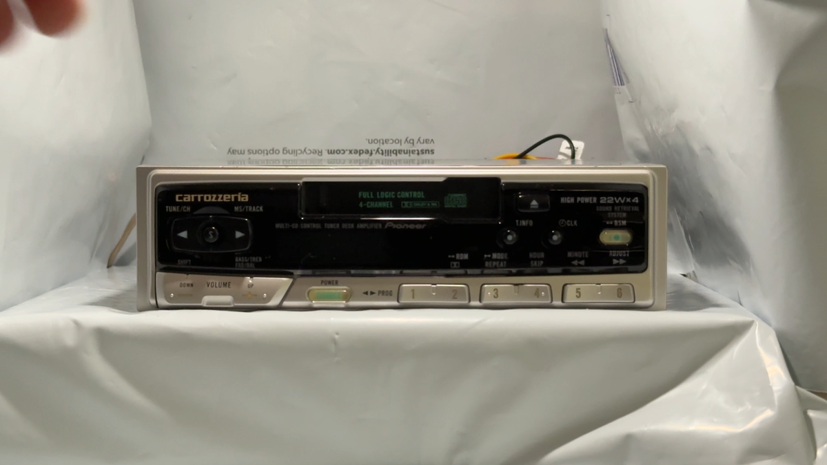 Pioneer Carrozzeria KEH-P3786ZY-02 JDM Cassette Tape Player Japan
