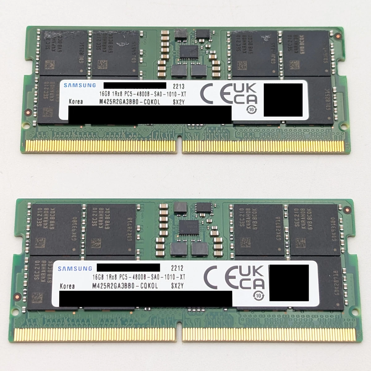 Samsung SO-DIMM Computer Memory (RAM) 32 GB Total Capacity for