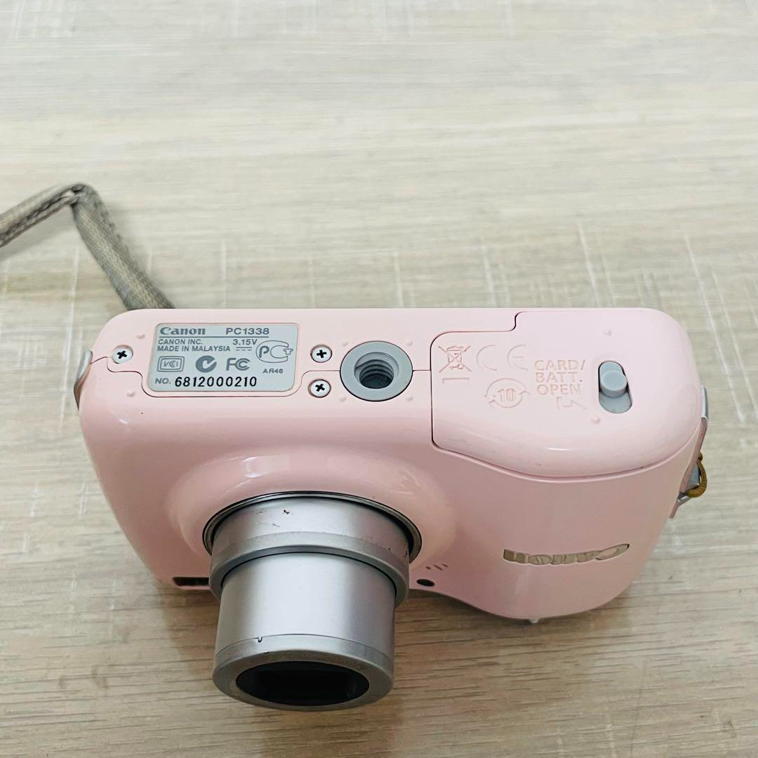 Canon PowerShot E1 ピンク オールドコンデジ レトロ 【公式通販】