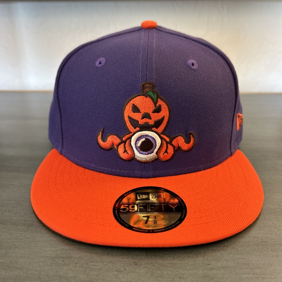 Exclusive New Era 59Fifty Dionic Halloween Octo Slugger Hat 7 3/8