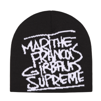 SUPREME SS25 SUPREME®/MARITHÉ + FRANÇOIS GIRBAUD BEANIE BLACK RED