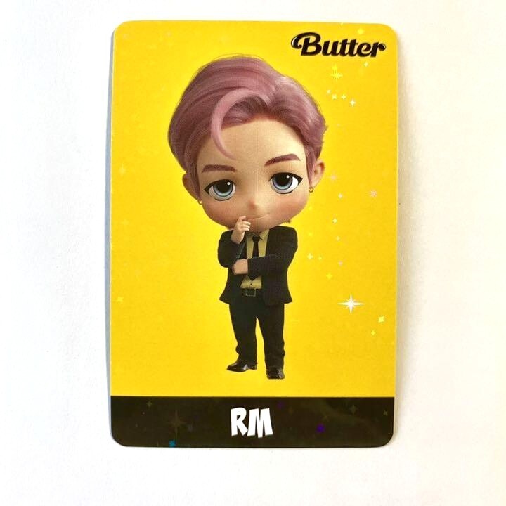 BTS Butter Tinytan SEGA Limited Original Glitter holo card
