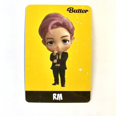 BTS Butter Tinytan SEGA Limited Original Glitter holo card