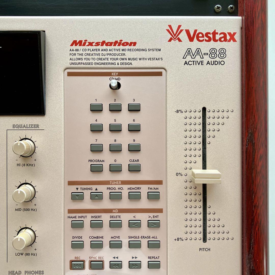 VESTAX AA-88 Mixer MIXSTATION Rare and finest quality Cafe Apres