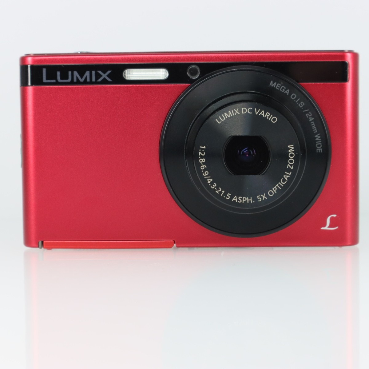 Mint] Panasonic LUMIX DMC-XS1 Red 16.1MP Compact Digital Camera