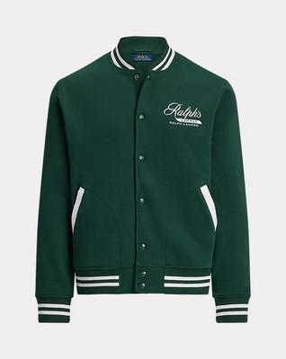 Polo Ralph Lauren Ralph's Coffee Baseball Jacket College Green 5