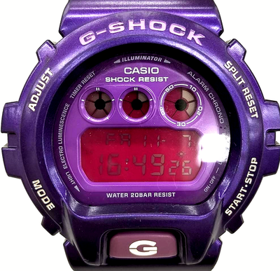 Casio G-Shock DW-6900CC-6JF Purple Digital Crazy Color Watch from