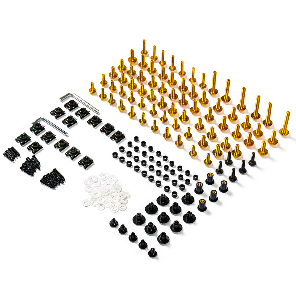 Complete Fairing Bolts Kit for Kawasaki ZX6R 636 1994-1997 98 99