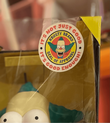 Playmates The Simpsons Treehouse of Horror Talking Krusty the