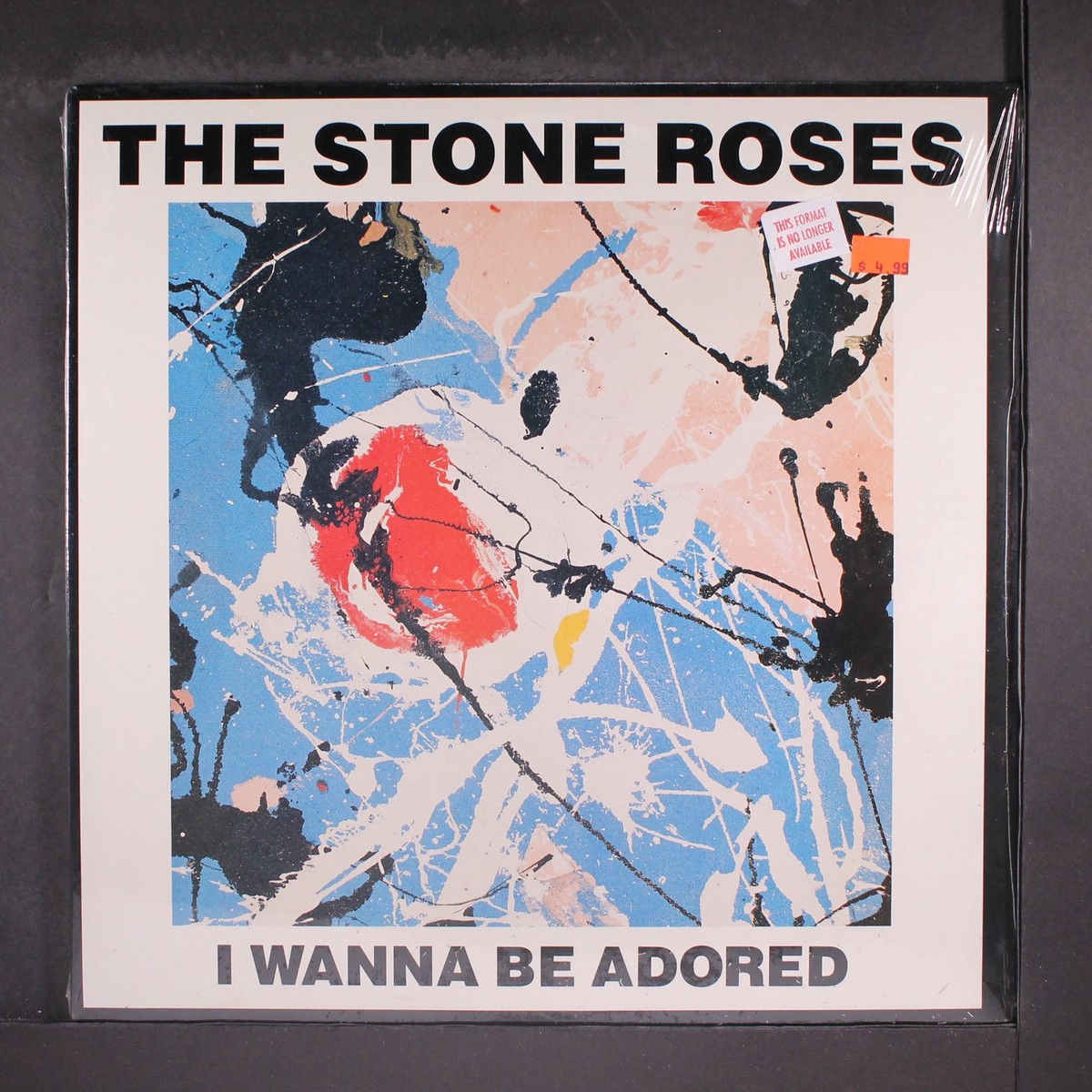 STONE ROSES: i wanna be adored SILVERTONE 12