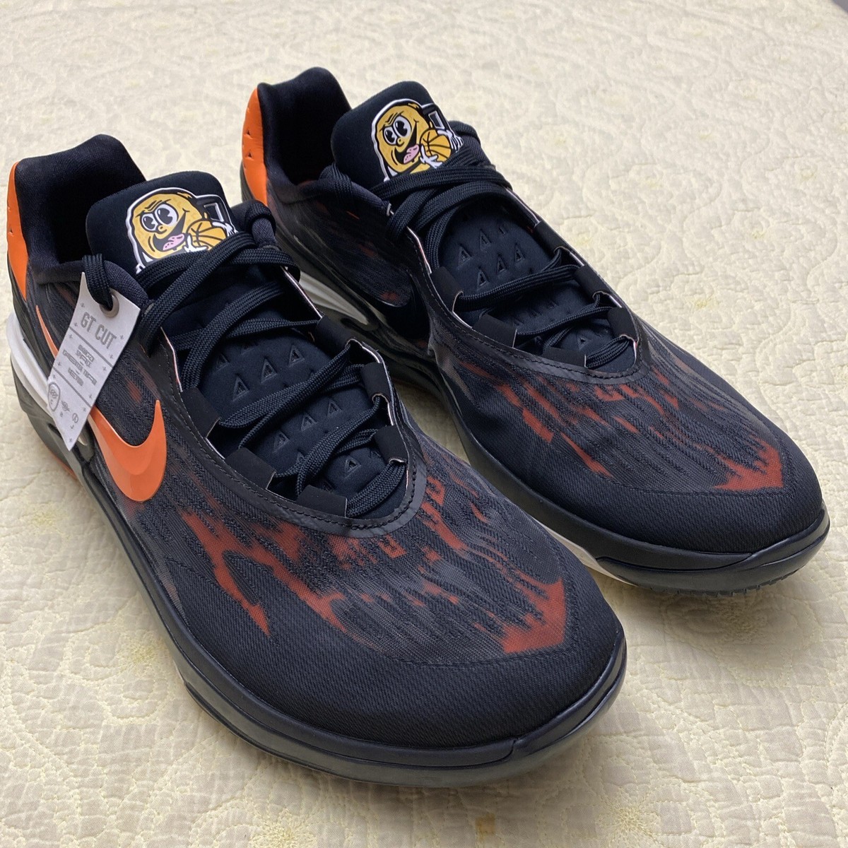 Nike Air Zoom GT Cut 2 “Nike University” Black Orange Men's Size