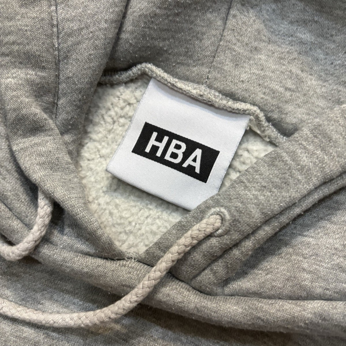 Hood By Air Hoodie Grey HBA Sweatshirt Streetwear Pyrex Virgil