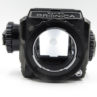 Zenza Bronica S2A Black 6x6 120 Film Camera with Nikkor-P 75/2.8