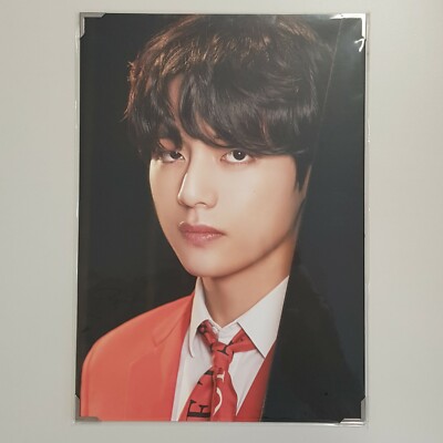 BTS V Official Premium Photo Map Of The Soul ON:E ONE Tour MOTS