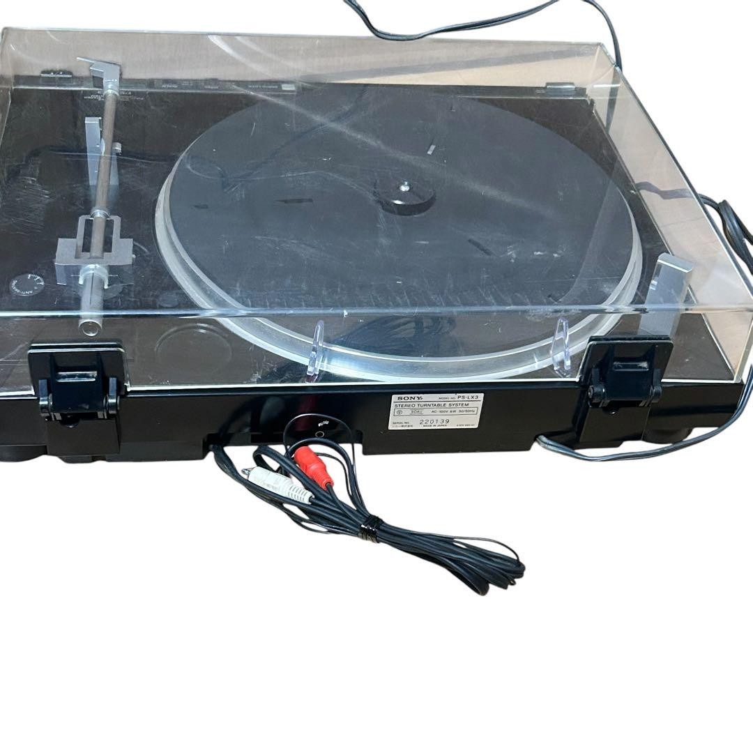 Sony PS-LX3 Direct Drive Stereo Turntable Re cord Player Full
