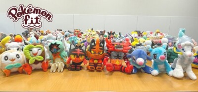 Pokemon fit Alola Region Sun Moon Plush Pokemon Center Original